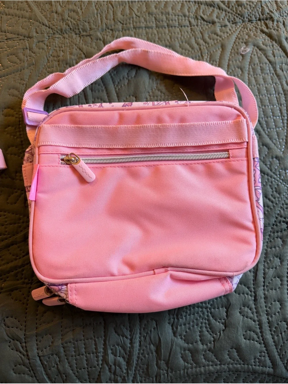 Disney Pink Cat Backpack and Lunch Bag Set